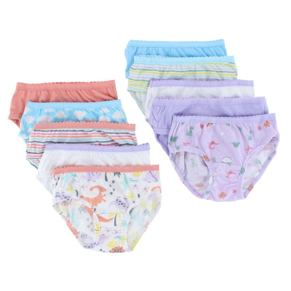 Fruit of the Loom Toddler Girl's Core Cotton Hipster (10 Pack)